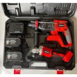 BDD Perceuse à Percussion électrique Sans Balai Quatre Pièces Au Lithium Meuleuse D'angle électrique Perceuse électrique Clé Batterie Universelle -Perceuse Soldes 2022 65374347 3