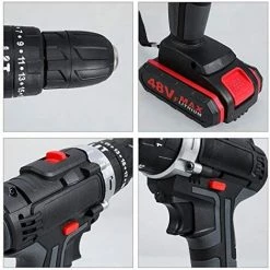 BDD Outil De Tournevis électrique à Impact Pour Perceuse à Main Pistolet Sans Fil (1 Batterie) 10 BDD Outil De Tournevis électrique à Impact Pour Perceuse à Main Pistolet Sans Fil (1 Batterie) -Perceuse Soldes 2022 65375363 4