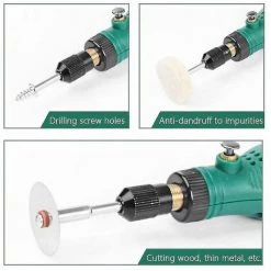 BDD Mini Perceuse Rechargeable Micro Meuleuse à Main Meuleuse électrique Meuleuse Rechargeable -Perceuse Soldes 2022 65375873 3