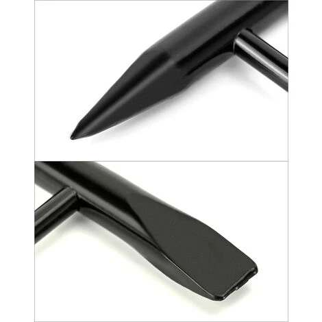 BDD Marteau à Piquer De Soudage, 10,5", Marteau à Deux Têtes Avec Manche à Ressort En Spirale, Nettoyage Des Soudures Et Broyage De La Glace 5 BDD Marteau à Piquer De Soudage, 10,5", Marteau à Deux Têtes Avec Manche à Ressort En Spirale, Nettoyage Des Soudures Et Broyage De La Glace – Image 3