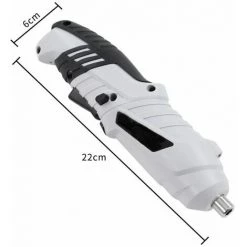 BDD Perceuse Visseuse Sans Fil, Visseuse Devisseuse Accessoires, 2 Sens Rotation + Lampe LED, Câble Charge USB, Idéal Pour Artisans, Installation De Meubles Et Jouets -Perceuse Soldes 2022 65377442 2