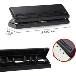 BDD Perforatrice De Reliure Industrielle à 6 Trous Perforatrice Réglable à Distance Pour Diamètre De Journal/Document 9 BDD Perforatrice De Reliure Industrielle à 6 Trous Perforatrice Réglable à Distance Pour Diamètre De Journal/Document -Perceuse Soldes 2022 65378179 3