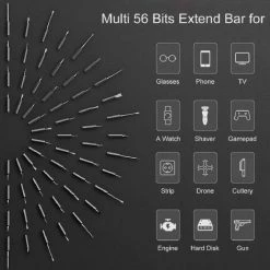 OSQI 1F Pro Upgrade Tournevis électrique Portable 64 En 1 Avec Kit De Tournevis Sans Fil Rechargeable Pour Téléphone Portable, Appareil Photo Et Kit D'outils De Réparation 10 OSQI 1F Pro Upgrade Tournevis électrique Portable 64 En 1 Avec Kit De Tournevis Sans Fil Rechargeable Pour Téléphone Portable, Appareil Photo Et Kit D'outils De Réparation -Perceuse Soldes 2022 65501540 4