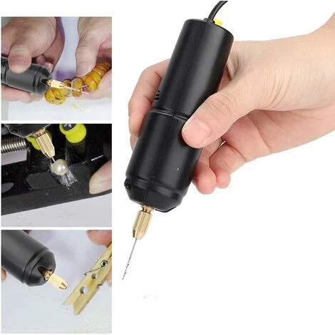 OSQI 10W Mini Outil Rotatif Sans Fil Portable Petite Micro Perceuse électrique Avec 3 Embouts PC Pour Planche De Bois Planche En Plastique 5 OSQI 10W Mini Outil Rotatif Sans Fil Portable Petite Micro Perceuse électrique Avec 3 Embouts PC Pour Planche De Bois Planche En Plastique – Image 3