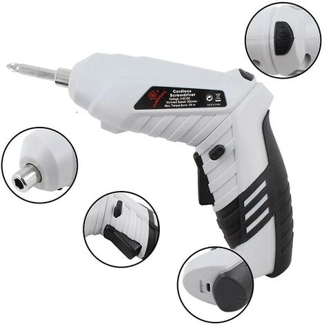 HELLO KITTY BAIN Tournevis Rechargeable Jeu De Tournevis Domestiques 4 HELLO KITTY BAIN Tournevis Rechargeable Jeu De Tournevis Domestiques – Image 2