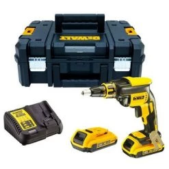 BRICO XS S.O.F. TOURNEVIS POUR CLOISONS SÈCHES XR 1/4" 18V Li-Ion 2.0Ah DEWALT.
