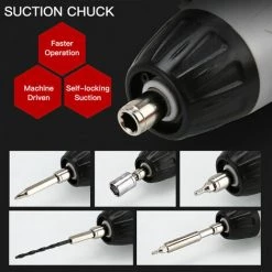 LITZEE Visseuse Et Tournevis électrique 4.8v Tournevis électrique Rechargeable Multifonctionnelle Perceuse électrique à Main Ensemble De Tournevis électrique Outil électrique, Perceuse -Perceuse Soldes 2022 65812150 3