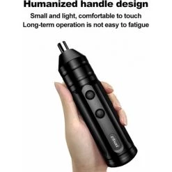 LITZEE Visseuse Et Tournevis électrique Tournevis électrique Rechargeable Mini - Ensemble Multifonctionnel De Vis électrique à Double Usage Tournevis Petit Outil électrique Perceuse à Main électrique - Ensemble A Perceuse -Perceuse Soldes 2022 65812157 4