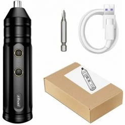 LITZEE Visseuse Et Tournevis électrique Tournevis électrique Rechargeable Mini - Ensemble Multifonctionnel De Vis électrique à Double Usage Tournevis Petit Outil électrique Perceuse à Main électrique - Ensemble A Perceuse -Perceuse Soldes 2022 65812157 5