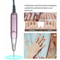 LITZEE Abrasif D'outil Multifonction Professionnel Électrique Nail Art Perceuse Stylo Poignée Fichier Polonais Grind Machine Pièce À Main Manucure Pédicure Outil Nail Art Accessoires, Pink - Rose Perceuse 10 LITZEE Abrasif D'outil Multifonction Professionnel Électrique Nail Art Perceuse Stylo Poignée Fichier Polonais Grind Machine Pièce À Main Manucure Pédicure Outil Nail Art Accessoires, Pink - Rose Perceuse -Perceuse Soldes 2022 65815048 4