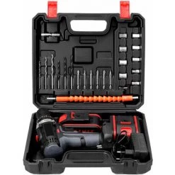 LITZEE 21V Multi-function Hand Drill With Batch Head Set, Electric Screwdriver, 3-in-1 Impact Drill, Flat Drill, Torque Drill, 25-speed Torque Adjustable - EU Plug 1pcs Battery Perceuse -Perceuse Soldes 2022 65815863 5