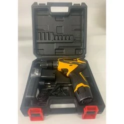 HOBBYTECH Perceuse Visseuse 2 Vitesses Sans Fil - 2 Batteries 1,5 Ah - Vendu Avec Chargeur -Perceuse Soldes 2022 65907899 3