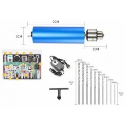 KAEJYIUT Mini Broyeur électrique En Métal à Régulation De Vitesse En Continu -Perceuse Soldes 2022 66110356 2