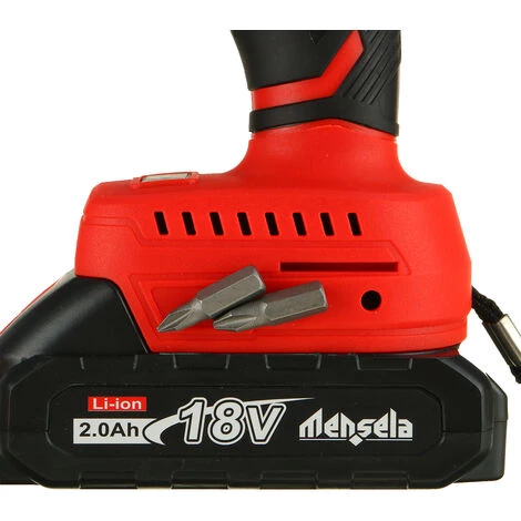 INSMA Perceuse-visseuse à Percussion Sans Fil Mensela ED-LX2 Brushless 3 Vitesses 18V 2 Batteries Avec Sac + Brosses + Accessoires 5 INSMA Perceuse-visseuse à Percussion Sans Fil Mensela ED-LX2 Brushless 3 Vitesses 18V 2 Batteries Avec Sac + Brosses + Accessoires – Image 3