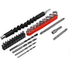 AUGIENB 3 En 1 Perceuse à Percussion Visseuse Sans Fil 25-28Nm BLMIATKO 48V 2 Batteries Avec Accessoires -Perceuse Soldes 2022 66407124 5