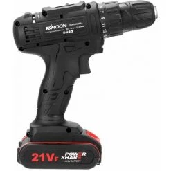 LIFCAUSAL 21VF Perceuse électrique Multifonctionnelle Domestique Mini Tournevis Modes De Rotation Vitesses Couples Réglables Une Charge Et Une Charge EU -Perceuse Soldes 2022 66571115 5