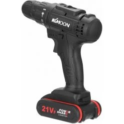 LIFCAUSAL 21VF Ménage Multifonctionnel Perceuse Électrique Mini Tournevis Rotation Vitesses Couples Réglables Avec Deux Batteries UK -Perceuse Soldes 2022 66571129 5