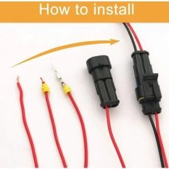 HIASDFLS Pour Une Perceusekit De Connecteur De Fil 352Pcs, Connecteur Étanche, Connecteur Électrique Automobile Étanche, Prise De Borne Électrique Étanche Automobile 1/2/3/4 Broches Pour Automobiles, Motos Et Navires (Emballés Au Hasard) -Perceuse Soldes 2022 66767618 5