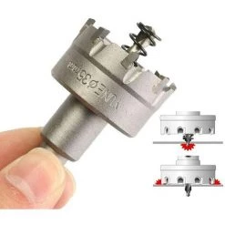 HIASDFLS Pour Une Perceusescie Cloche Pour Metal, Lot De 6 Forets De Scie-Cloche En Carbure, Scies-Cloches En Acier Inoxydable., Pour L'Aluminium, L'Acier, Le Fer, Le Cuivre, Le Bois,16 Mm 22 Mm 30 Mm 40 Mm 50 Mm 60 Mm -Perceuse Soldes 2022 66767636 2