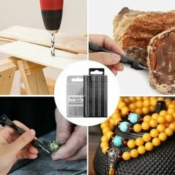 ZHUOXUAN Mini Micro Hand Drill Bits Set Manuel Chuck Pin Vise Rotary 10 ZHUOXUAN Mini Micro Hand Drill Bits Set Manuel Chuck Pin Vise Rotary -Perceuse Soldes 2022 66816108 4