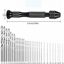 ZHUOXUAN Mini Micro Hand Drill Bits Set Manuel Chuck Pin Vise Rotary 11 ZHUOXUAN Mini Micro Hand Drill Bits Set Manuel Chuck Pin Vise Rotary -Perceuse Soldes 2022 66816108 5