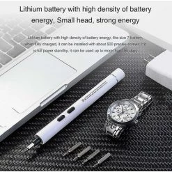 ZHUOXUAN Mini Tournevis électrique Charge Usb Tournevis Portable Tournevis Sans Fil Perceuse Tournevis Magnétique Ensemble De Réparation -Perceuse Soldes 2022 66816185 3