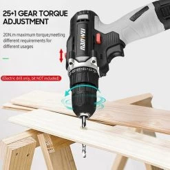 ZHUOXUAN Perceuse Sans Fil Portable 12 V Mandrin 3/8" 25 + 1 Réglage De Vitesse Perceuse électrique Portative Perceuse électrique Avec Indicateur De Batterie Lampe De Travail LED 2 Variables S 7 ZHUOXUAN Perceuse Sans Fil Portable 12 V Mandrin 3/8" 25 + 1 Réglage De Vitesse Perceuse électrique Portative Perceuse électrique Avec Indicateur De Batterie Lampe De Travail LED 2 Variables S -Perceuse Soldes 2022 66816249 3