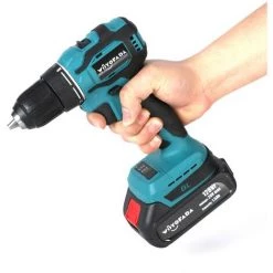 FUIENKO Makita – Perceuse électrique Sans Balais 18V, Tournevis Sans Fil 40nm, 21 + 2 Réglages De Couple, Mini Tournevis électrique, Perceuse Pour Batterie 18V,Israël,two Small Battery -Perceuse Soldes 2022 66873298 4