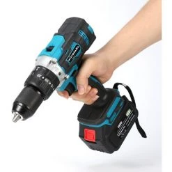 FUIENKO Makita – Tournevis électrique 13mm, Perceuse à Percussion électrique Sans Fil, Pilote D'alimentation Sans Fil Avec étui En Plastique Pour Batterie 18V,CHINA,no Battery No Plug 10 FUIENKO Makita – Tournevis électrique 13mm, Perceuse à Percussion électrique Sans Fil, Pilote D'alimentation Sans Fil Avec étui En Plastique Pour Batterie 18V,CHINA,no Battery No Plug -Perceuse Soldes 2022 66877175 4