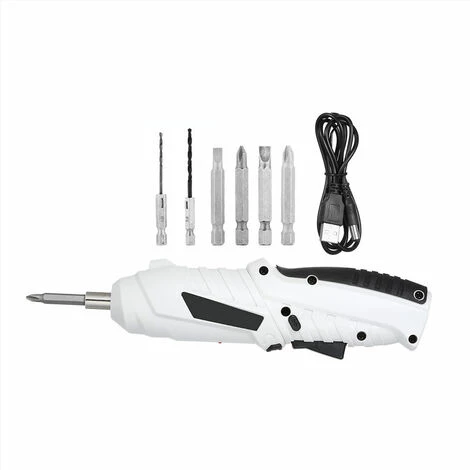 KAEJYIUT Tournevis Sans Fil Usb 1300Mah Rechargeable Tournevis Electrique Drill Reglable 2 Position Tournevis Multifonctions 6Nm Electriques Outils Electriques Drill 7 KAEJYIUT Tournevis Sans Fil Usb 1300Mah Rechargeable Tournevis Electrique Drill Reglable 2 Position Tournevis Multifonctions 6Nm Electriques Outils Electriques Drill – Image 5