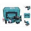 Makita DHR 243 ZJW Perforateur Sans Fil 18 V 2.0 J SDS Plus Brushless + Aspiration Des Poussières + Makpac - Sans Batterie, Sans Chargeur