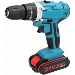 LIFCAUSAL Perceuse électrique Multifonctionnelle Domestique 3 En 1 Mini Tournevis Rotation Ways 25 Vitesses De Couples Réglables EU220V Deux Batteries Et Une Charge -Perceuse Soldes 2022 67222093 5