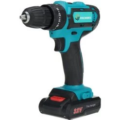 Fantablau VIOLEWORKS 3in1 Perceuse Rechargeable Sans Fil 2 Batteries 2 Vitesses 32V 6000mah Tournevis électrique Ensemble 28 Pièces -Perceuse Soldes 2022 67312672 4