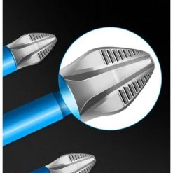 ELLE Lot De 7 Embouts De Tournevis Magnétiques, Tête Cruciforme De Tournevis électrique Antidérapantes En Acier Allié Industriel / PH2 25~150mm -Perceuse Soldes 2022 67375897 3