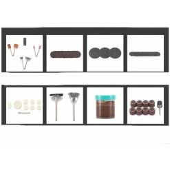 ECHOO Mini Broyeur électrique En Métal à Régulation De Vitesse En Continu -Perceuse Soldes 2022 67594882 5