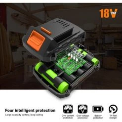 PEDY Perceuse à Percussion 2.0Ah Li-batterie Accessoire De Perceuse à Percussion -Perceuse Soldes 2022 67634302 4