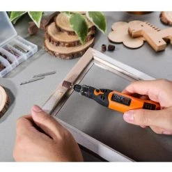 PEDY Outil Rotatif, Mini Perceuse Multifonction Sans Fil 3.7V DC/ 3 Vitesses Rotatives/Protection Contre Les Surcharges / 31 Accessoires -Perceuse Soldes 2022 67634524 5