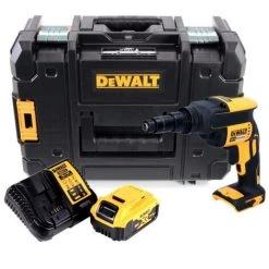 DeWalt DCF 622 P1 Visseuse Universelle Sans Fil, Sans Balai, 18 V 34 Nm + 1x Batterie 5 Ah + Chargeur + Coffret TSTAK -Perceuse Soldes 2022 67639017 3