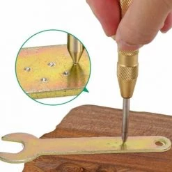 MONLY [Package Incluent] - Vous Obtiendrez 1 Pc De Punch Central Automatique, Longueur Est De 130 Mm, Le Diamètre Est De 13 Mm..Et, Dureté Peut Atteindre HRC58-65 °. [MATÉRIAU] - Fabriqué En Matériau En Acier HSS De Haute Qualité, Solide Et Durable..Il Peut Ser -Perceuse Soldes 2022 67667555 4