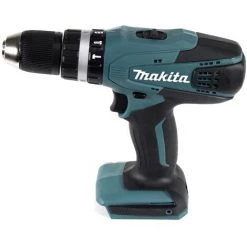 Makita HP 457 DWE 10 Perceuse-visseuse Sans Fil 18 V 42 Nm Série G + 2x Batteries 1,5 Ah + Chargeur + Set De 74 Pièces + Mètre Pliant TOOLBROTHERS -Perceuse Soldes 2022 67720697 3