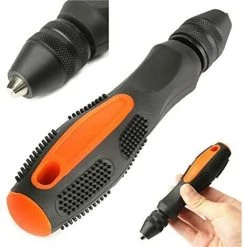 FLYME Mini Perceuse Manuelle De 0,5 À 8 Mm Avec Mandrin Sans Clavette -Perceuse Soldes 2022 67807797 2