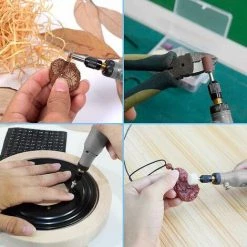 YIDOMDE 15000 Tr/min Sans Fil Perceuse šŠlectrique Meulage Polissage 5 Vitesses Ajuster šŠlectrique Sculpture Meulage Stylo Usb Charge Perceuse Outils -Perceuse Soldes 2022 68068585 3