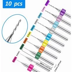 OYLDA Set De 37 Outils De Perçage à Main Pour Le Bricolage (forets PCB 0,3-1,2 Mm) -Perceuse Soldes 2022 68136562 3