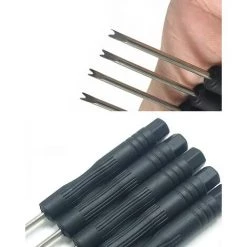 OYLDA 4 Pièces Mini-tire-clou Tournevis à Pointe En V 3,4 X 2 X 1,3 Pouces Pour La Décoration Intérieure -Perceuse Soldes 2022 68139936 3