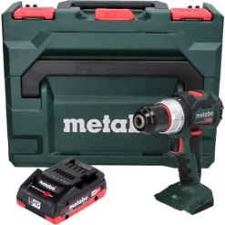 METABO® Metabo SB 18 LT BL Perceuse-visseuse à Percussion Sans Fil 75 Nm18 V Brushless + 1x Batterie 4,0 Ah + Coffret MetaBOX - Sans Chargeur -Perceuse Soldes 2022 68204415 2