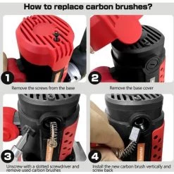 NINGX 2200W Marteau Perforateur électrique, SDS-Plus Marteau De Démolition à L'usage Intensif Pour Le Béton Et Le Métal, Comprend 4 Mèches, Un Ciseau Plat, Un Ciseau à Pointe -Perceuse Soldes 2022 68316770 5