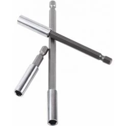 ENLENK 3pcs 1/4" Tige Porte Embouts Magnétique Extension De Vissage Rallonge Perceuse Électrique Tournevis Extension Pour Foret Electrique -Perceuse Soldes 2022 68339145 5