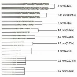 QERSTA MIni Perceuse à Main Twist Drill Bits +25 Micro Forets Hélicoïdaux Sans Fil En Aluminium Pin Vise Outils Rotatifs Forets Hélicoïdaux Adjustable Pyrogravure Maison Plastique Trou Cuivre -Perceuse Soldes 2022 68487915 2