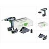 Festool TXS Li 2,6 Plus Perceuse-visseuse Sans Fil Avec Boîtier Systainer + 2x Batteries 2,6 Ah BP XS + 1x Chargeur MXC ( 564509 )
