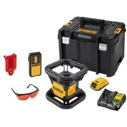 Niveau Laser Rotatif DEWALT Double Pente Intérieur 18V - DCE074D1R